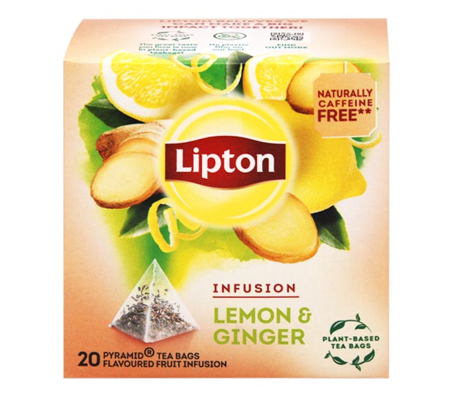 tea LIPTON (20pcs) 40g – Infusion Lemon & Ginger