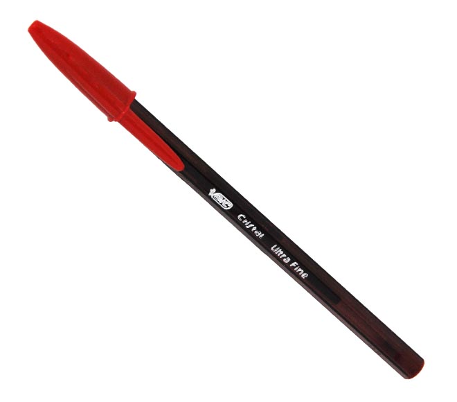 pen BIC CRISTAL Exact ball ultra point fine 0.7mm – RED