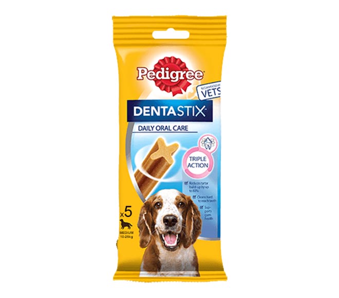 dog PEDIGREE dentastix daily oral care (5pcs) 128g – medium