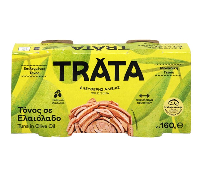 TRATA tuna in olive oil 2x160g