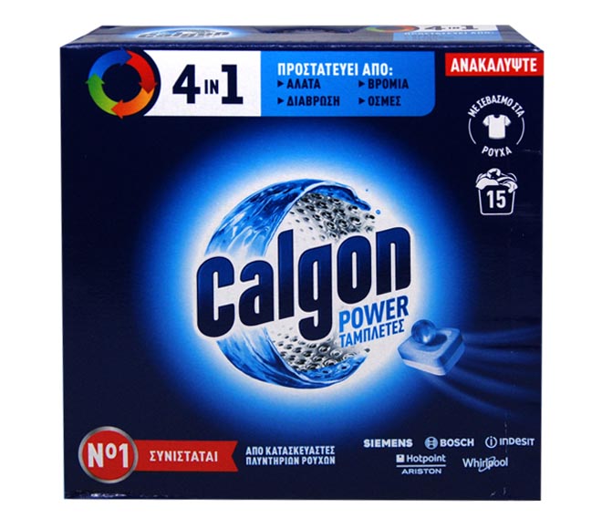 CALGON Power 4 in 1 15 tabs 195g