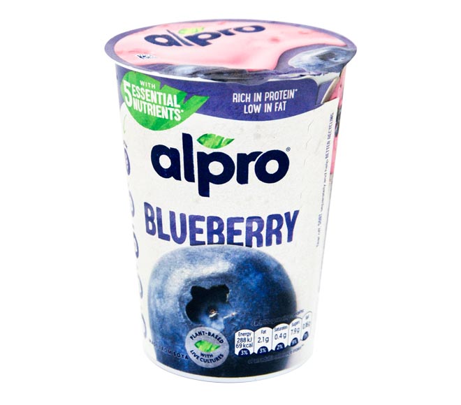 yogurt ALPRO dairy free 500g – with Blueberry