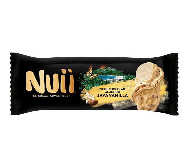 ice cream NUII mini almond & java vanilla / white chocolate & java vanilla 67g