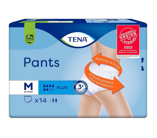 TENA adult pants medium plus (14pcs)
