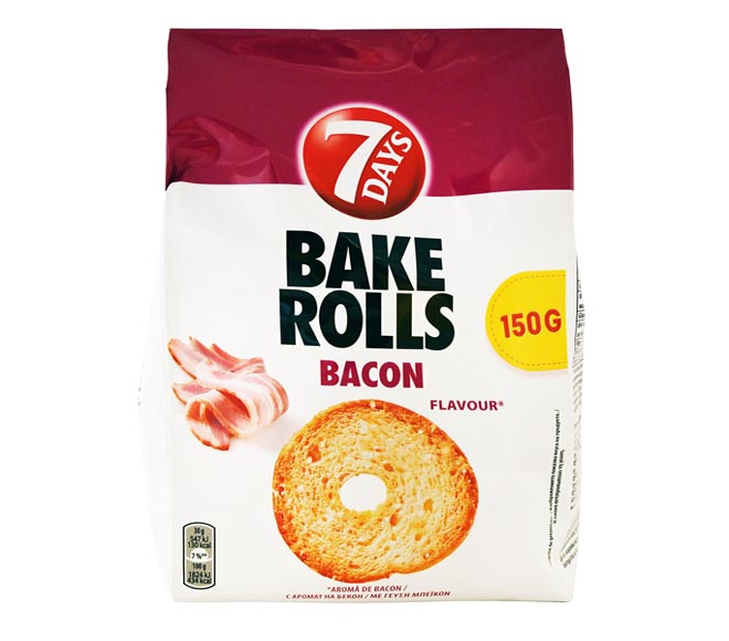 7DAYS bake rolls bacon 150g