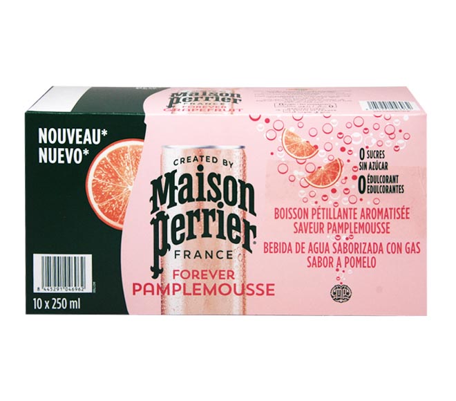 MAISON PERRIER sparkling water 10 x 250ml – Forever Grapefruit