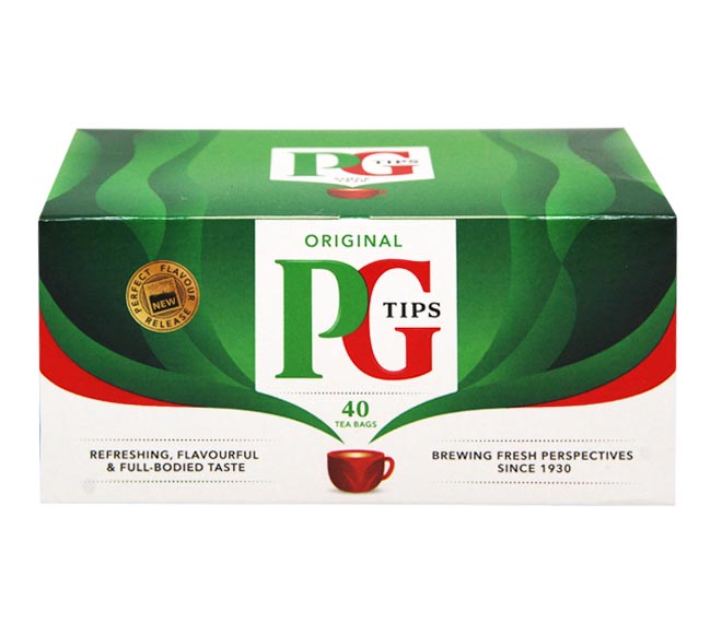 tea PG Tips ORIGINAL teabags pyramid (40pcs) 116g