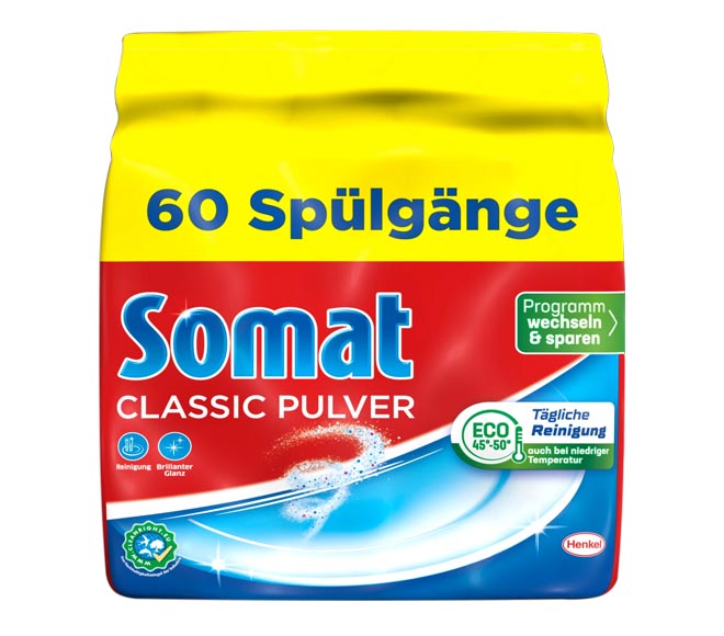 SOMAT dishwasher Classic powder detergent 0.96kg