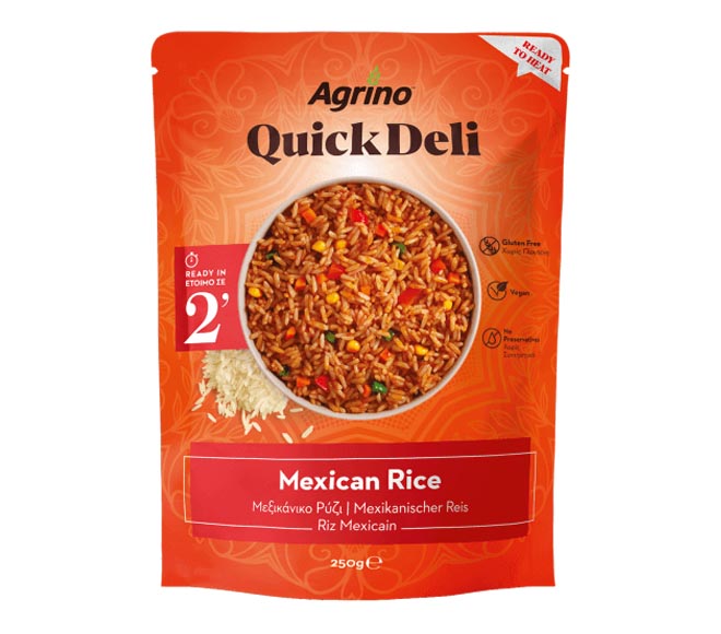 AGRINO Quick Deli mexican rice ready 2min 250g