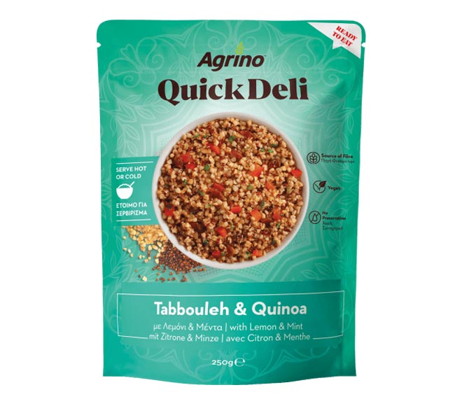 AGRINO Quick Deli tabbouleh & quinoa ready to serve 250g