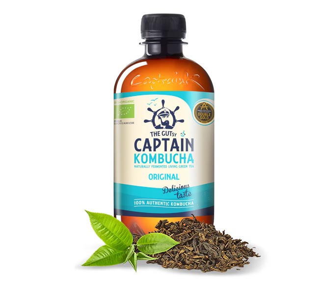 pet CAPTAIN KOMBUCHA 400ml – Original