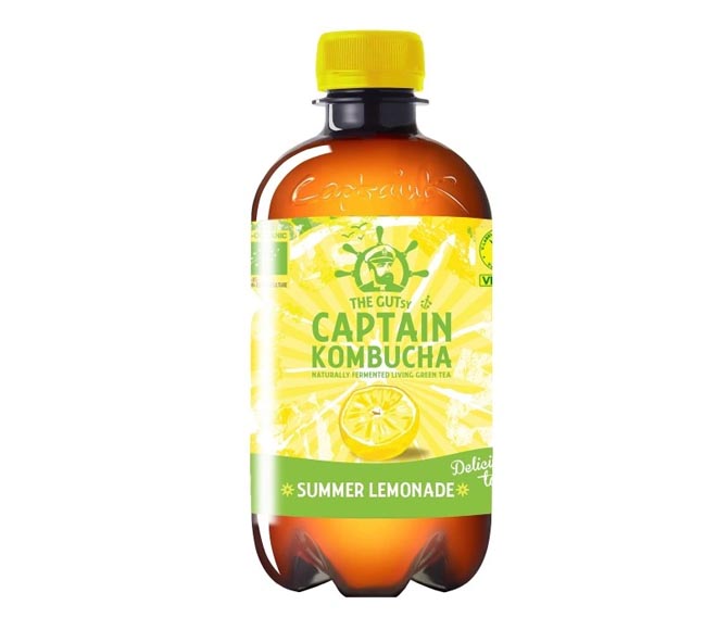 pet CAPTAIN KOMBUCHA 400ml – Summer Lemonade