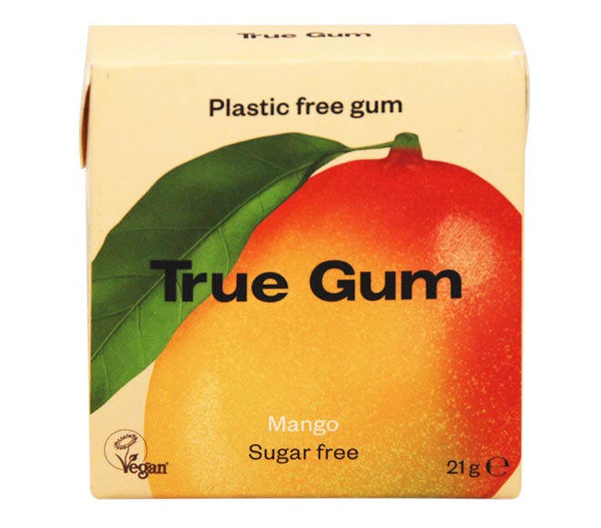 gum TRUE GUM mango flavour sugar free 21g