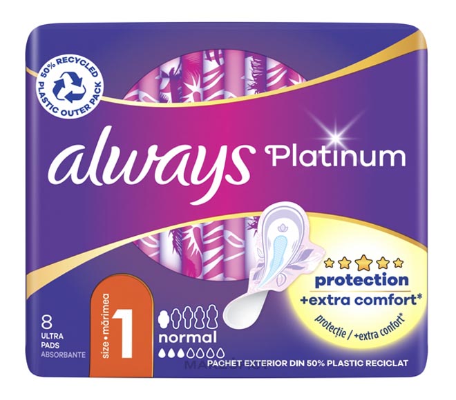 ALWAYS Platinum normal 8pcs