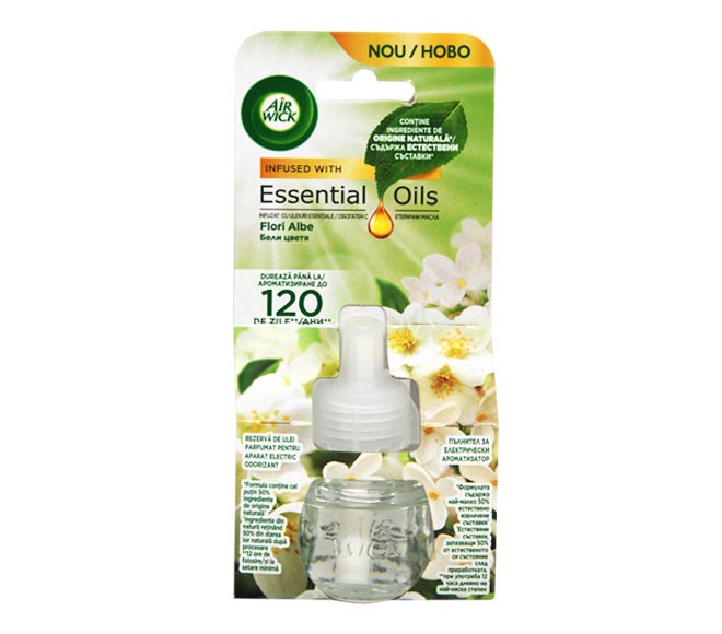 AIR WICK diffuser refill 19ml – White Flowers