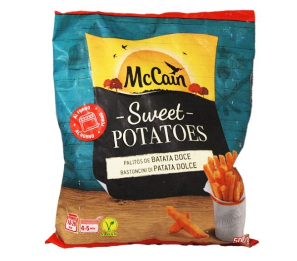 McCAIN sweet potatoes 500g