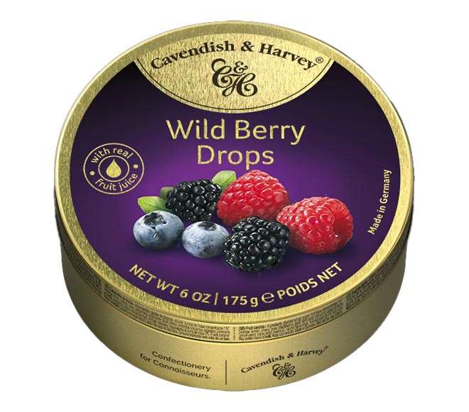 sweets CAVENDISH & HARVEY drops 175g – Wild Berry