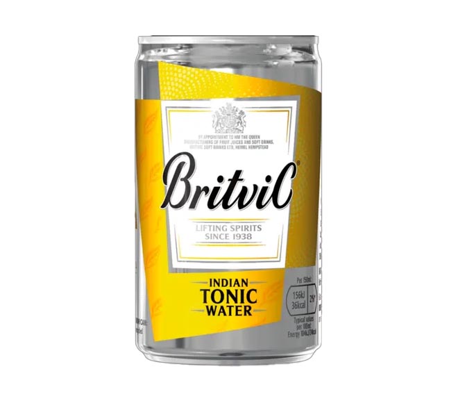 can BRITVIC Indian tonic water 150ml