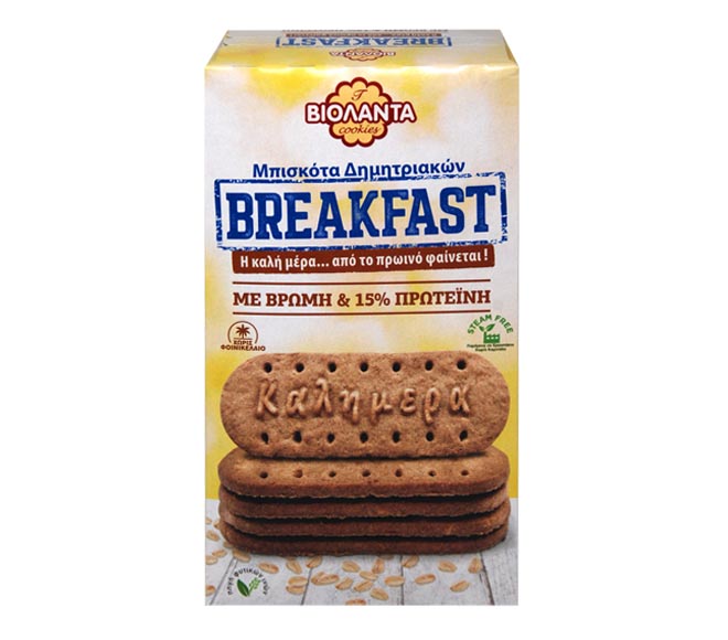 VIOLANTA Breakfast cereal biscuits 180g – Oat & 15% Protein