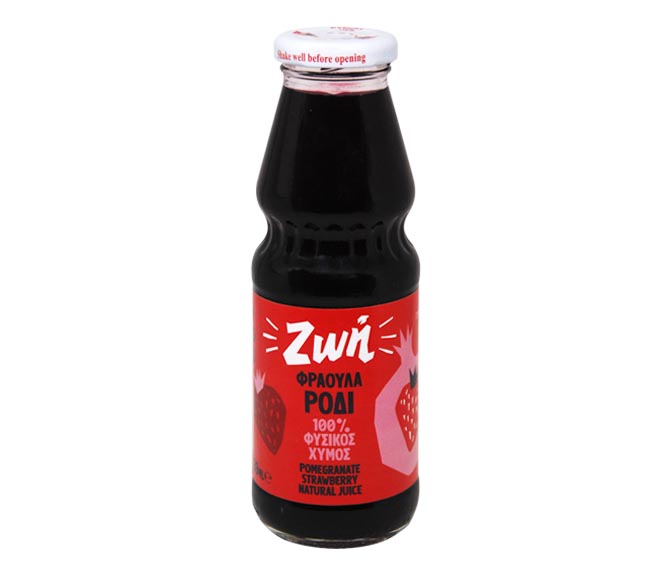 ZOI juice 330ml POMEGRANATE STRAWBERRY (100% natural)