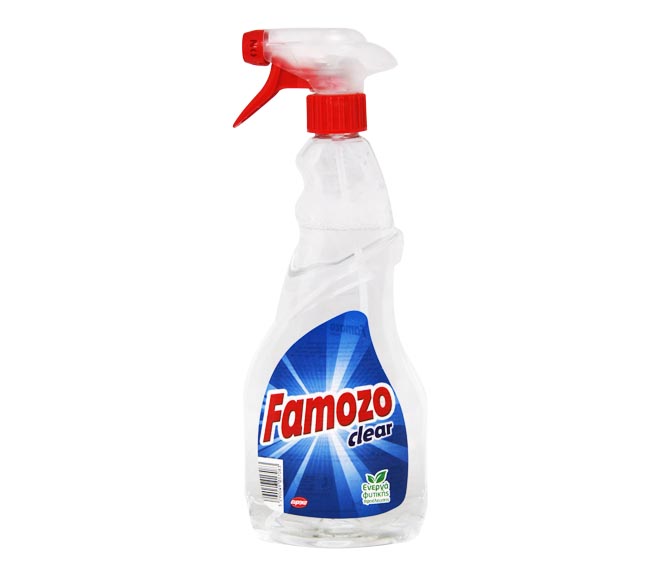 FAMOZO glass cleaner spray 750ml – Clear