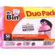 Mr. Bin garbage bags pink 2x42cm x 50cm x 25pcs (Duo Pack)