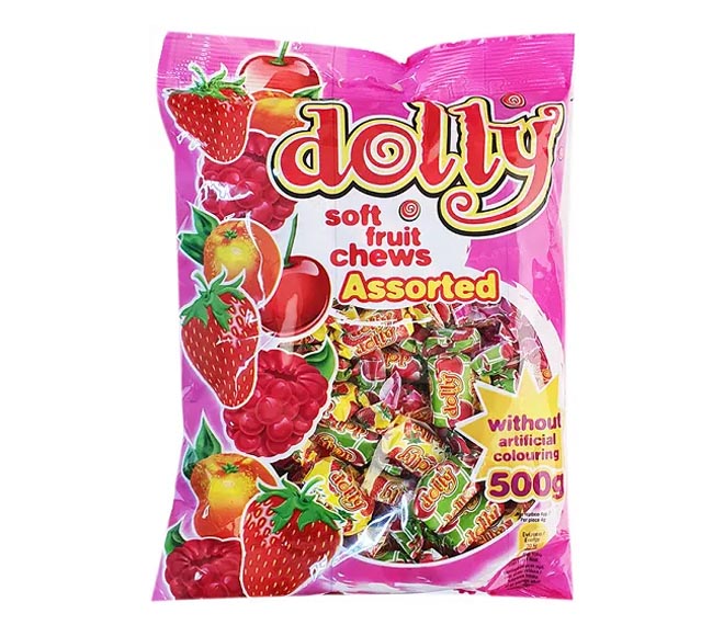 sweets DOLLY soft fruit chews 500g