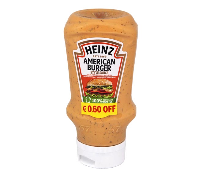 sauce HEINZ American Burger 418g