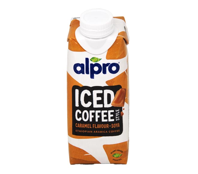 ALPRO iced coffee caramel flavour soya 250ml