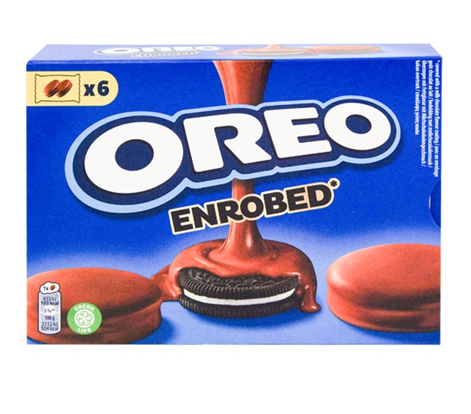 OREO Enrobed 6×2 biscuits 246g