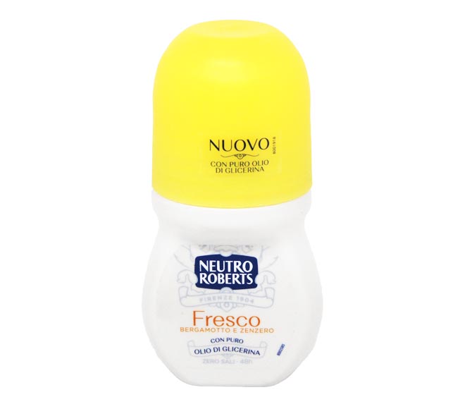 NEUTRO ROBERTS Fresco deodorant roll-on 50ml – Pergamon & Ginger