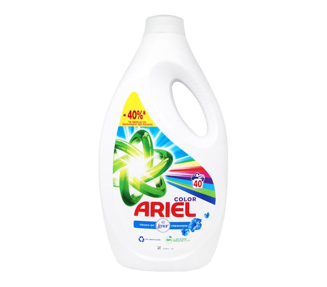 ARIEL liquid 40 washes 2000ml – Color (-40% LESS)