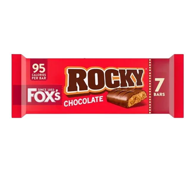 FOX’S Rocky shortcake biscuit bars 7x19g (133g) – Chocolate