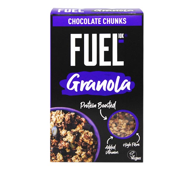 FUEL 10K granola protein boosted 400g – Chocolate Chunks