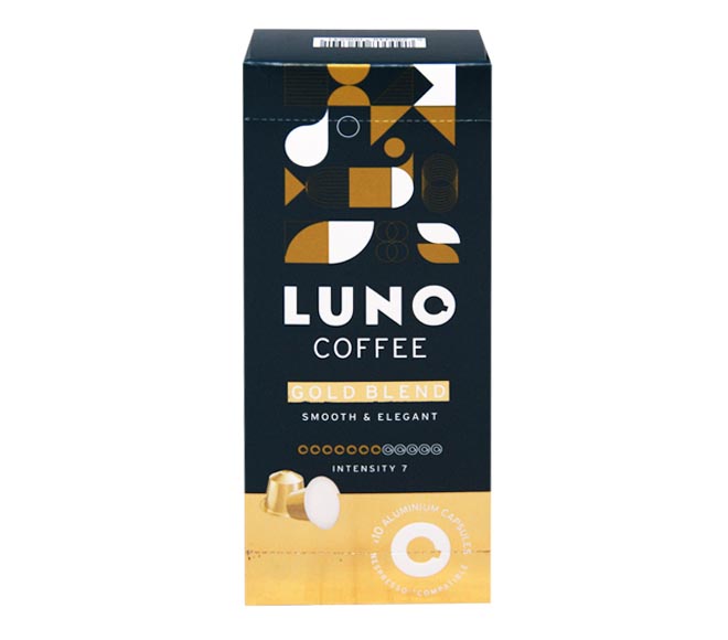 LUNO COFFEE Gold Blend 55g – (10 caps – intensity 7)