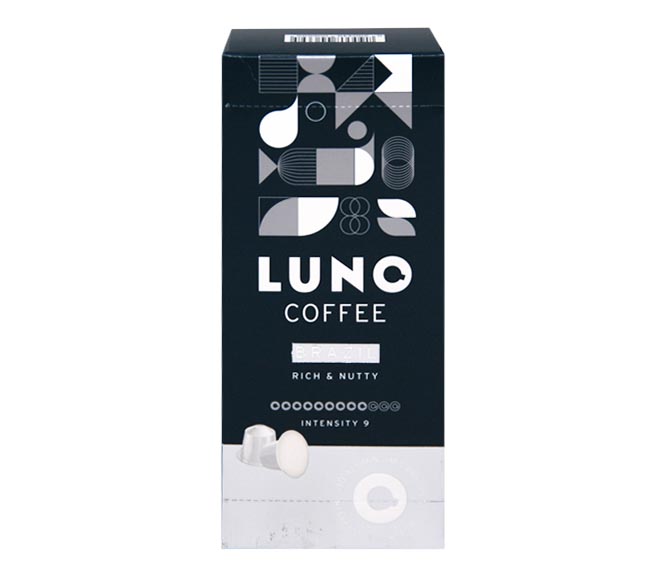 LUNO COFFEE Brazil 55g – (10 caps – intensity 9)