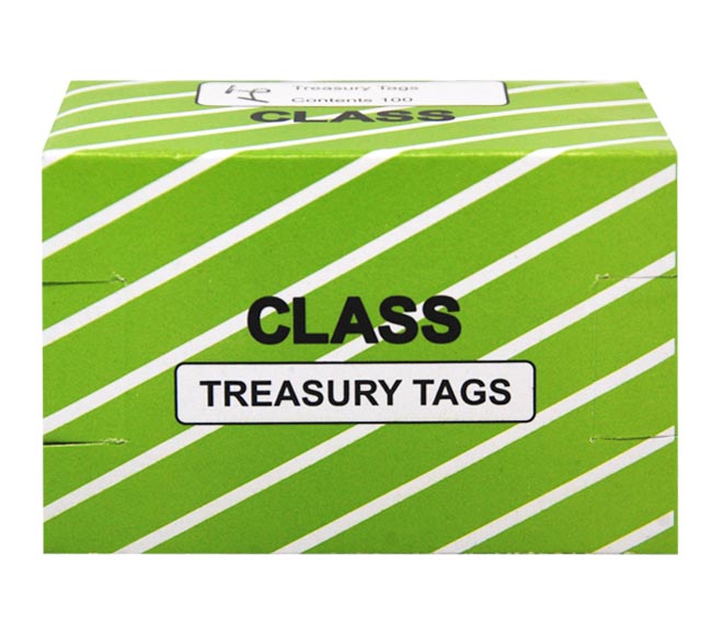 PREMIER GRIP treasury tags plastic ended 152mm 100pcs