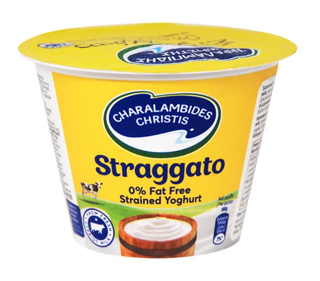 yogurt CHAR. CHRISTIS Straggato 0% 200g