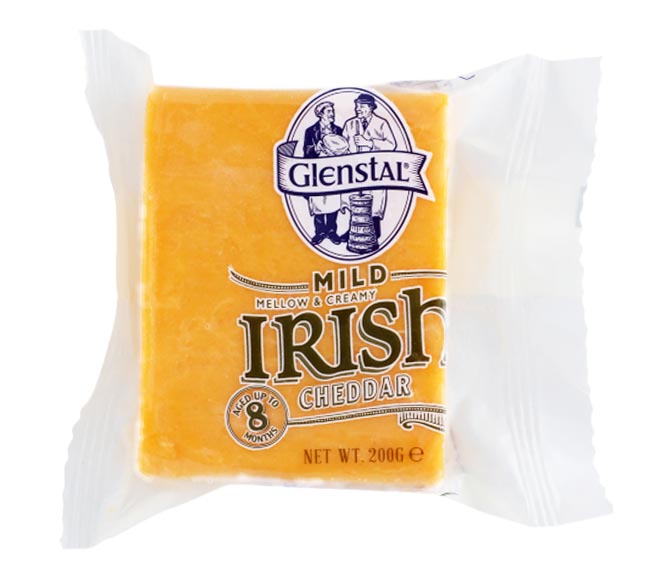 cheese GLENSTAL cheddar 200g – Mild Red