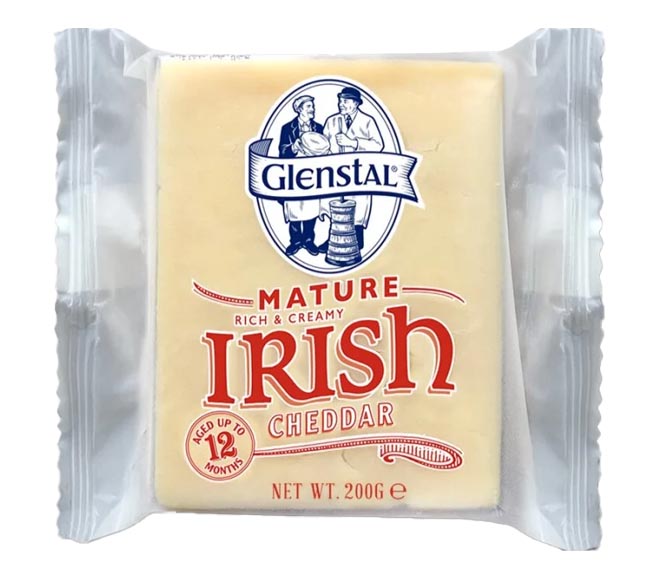 cheese GLENSTAL cheddar 200g – Mature White