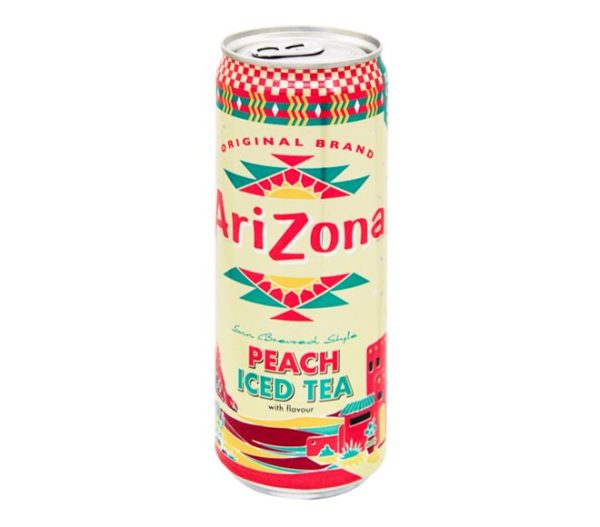 ARIZONA ice tea BLACK 330ml - PEACH