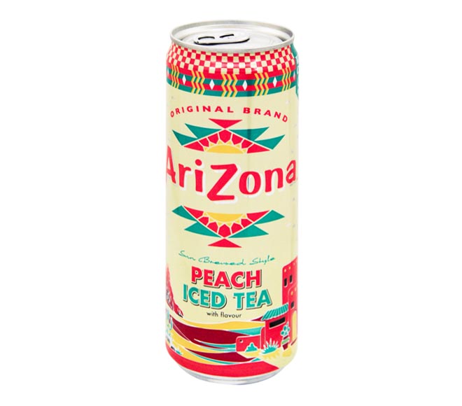 ARIZONA ice tea BLACK 330ml – PEACH