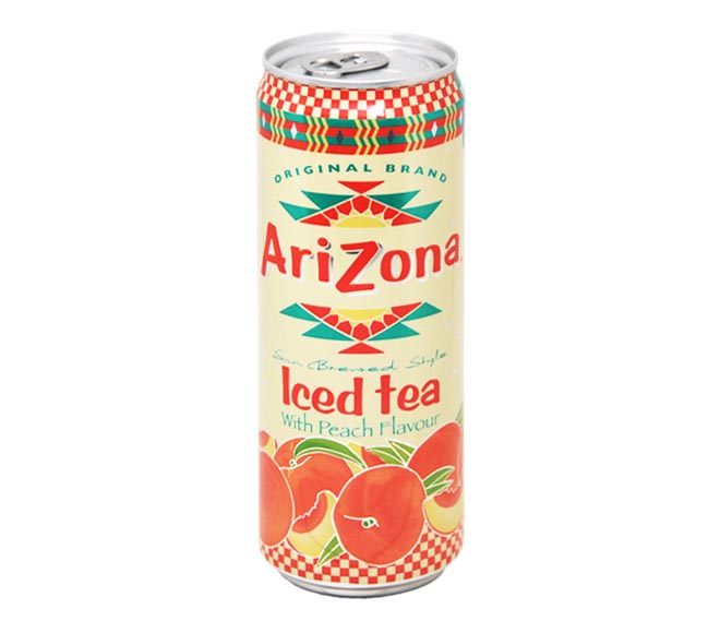 ARIZONA ice tea BLACK 330ml – PEACH