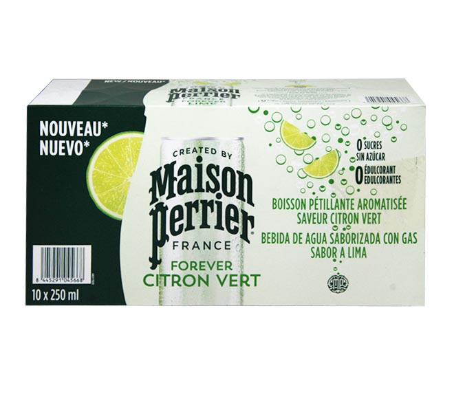 MAISON PERRIER sparkling water 10 x 250ml – Forever Lime