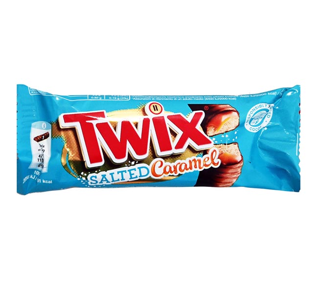 TWIX bar salted caramel 46g