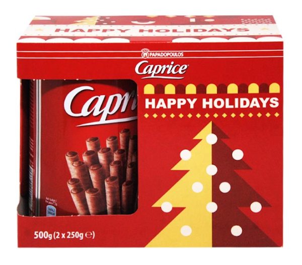 PAPADOPOULOS caprice 2x250g Viennese wafer - Happy Holidays