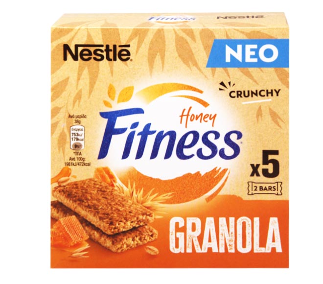 NESTLE Fitness bars Granola honey 5x38g