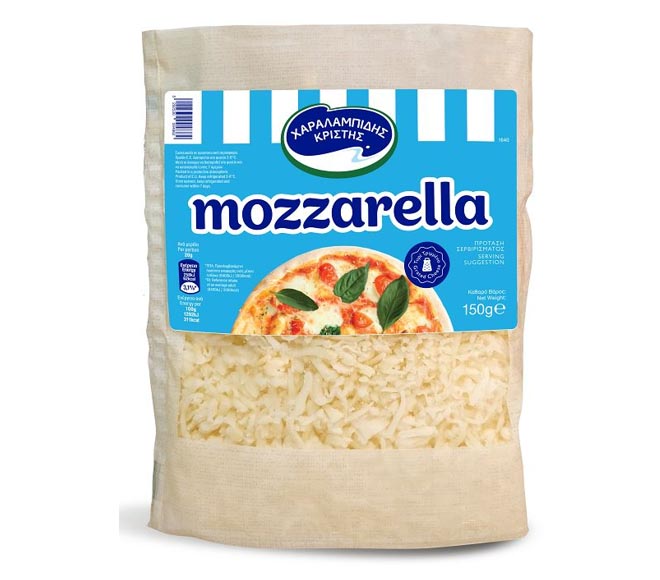 grated cheese CHAR. CHRISTIS mozzarella 150g