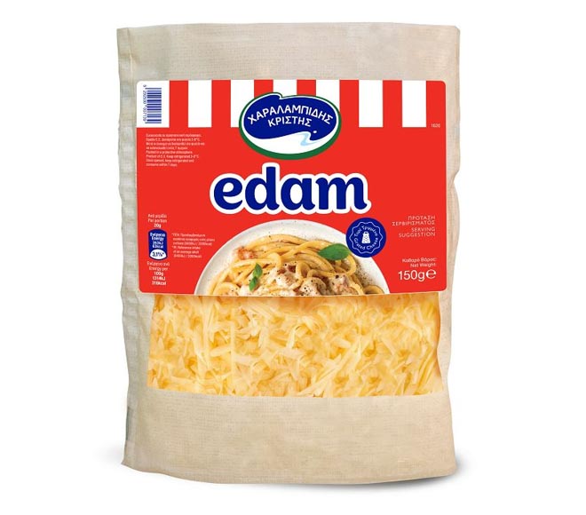 grated cheese CHAR. CHRISTIS edam 150g