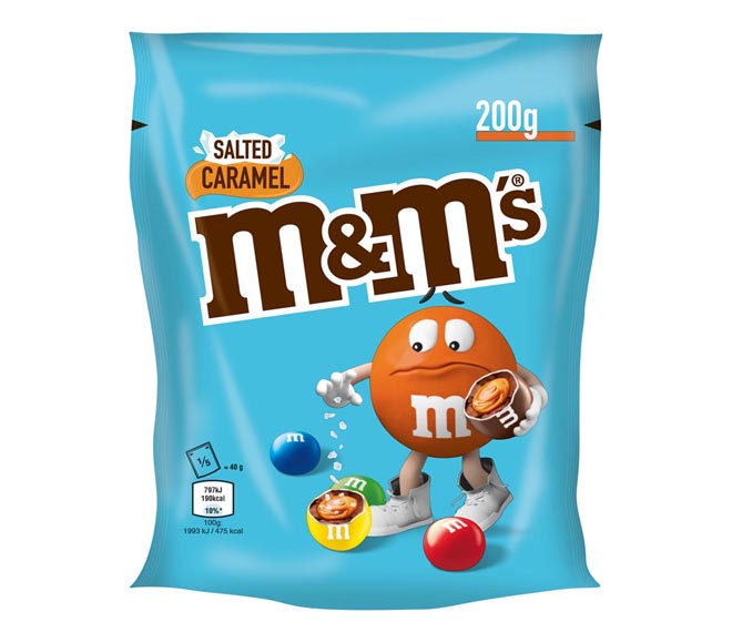 M&Ms salted caramel 200g